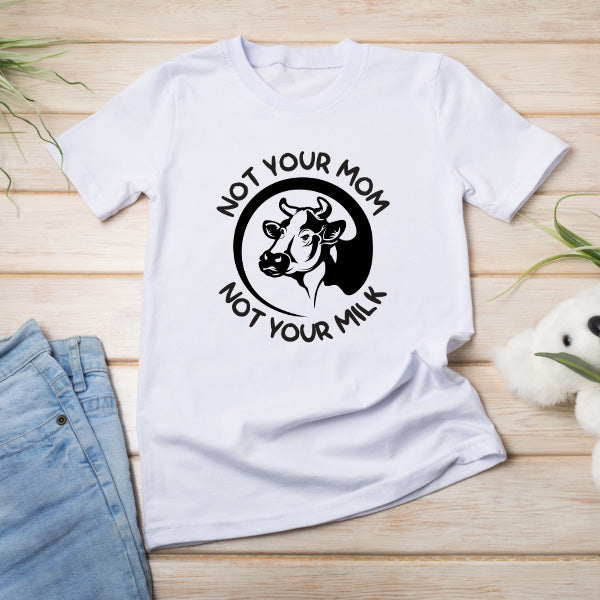 Vegan Vibes Unisex T-Shirt | Not Your Mom, Not Your Milk