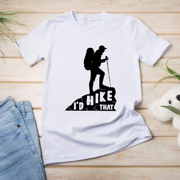 "I'd Hike That" Unisex T-Shirt | Ideal for Camping & Outdoors