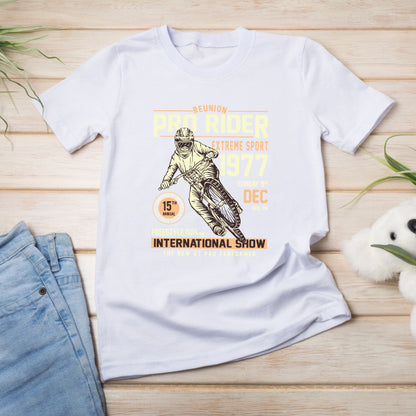 Pro Rider Unisex T-Shirt | Bicycle Adventures | Shop Now