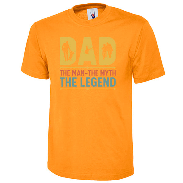 Shop Dad: The Man, The Myth, The Legend T-Shirt | Unisex