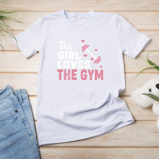 "This Girl Loves The Gym" Unisex T-Shirt | Premium Fitness Tee