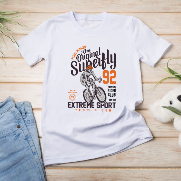 SuperFly Unisex T-Shirt | Ideal for Bicycle Adventures