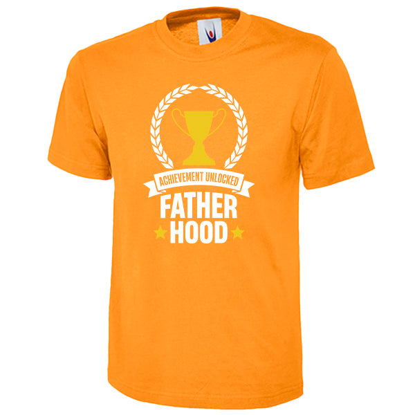 Achievement Unlocked Fatherhood T-Shirt | Top Dad Pick