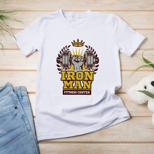 Iron Man Fitness Unisex T-Shirt | Premium Gym Wear