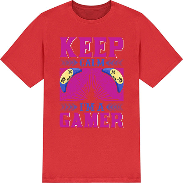 "Keep Calm I'm A Gamer" T-Shirt | Premium Unisex Gaming Tee