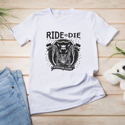 Ride Or Die American Legend T-Shirt | Unisex Biker Tee