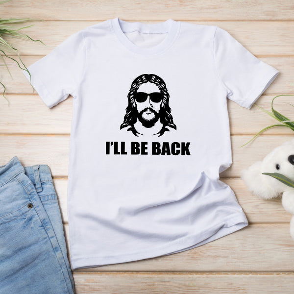 "I Will Be Back" Unisex T-Shirt | Christian Equestrian Apparel