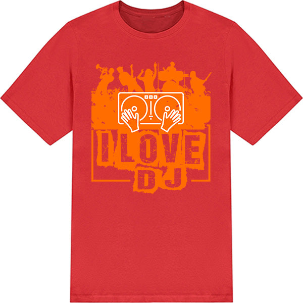 "I Love DJ" Unisex T-Shirt | Equestrian Music Lovers Tee