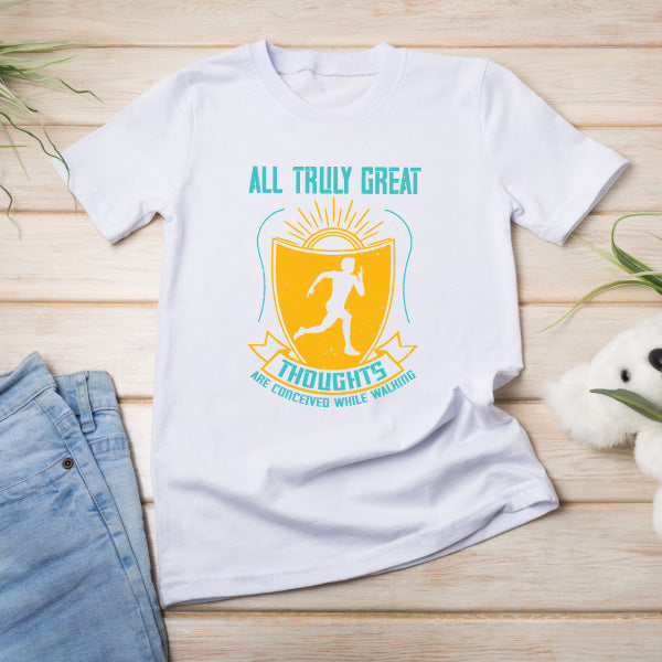 Unisex Runner's Edition T-Shirt - Great Thoughts Tee