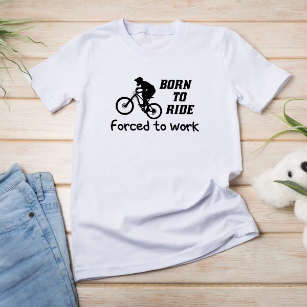 "Born To Ride, Forced To Work" Unisex T-Shirt - Equestrian