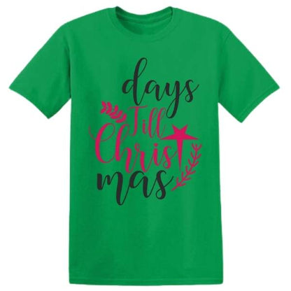 Festive Equestrian T-Shirt – Countdown to Christmas in Style