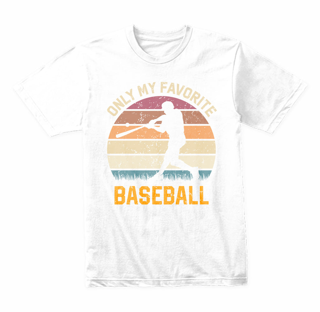 Unisex 'Only My Favorite Baseball' Tee | Celebrate Baseball Spirit