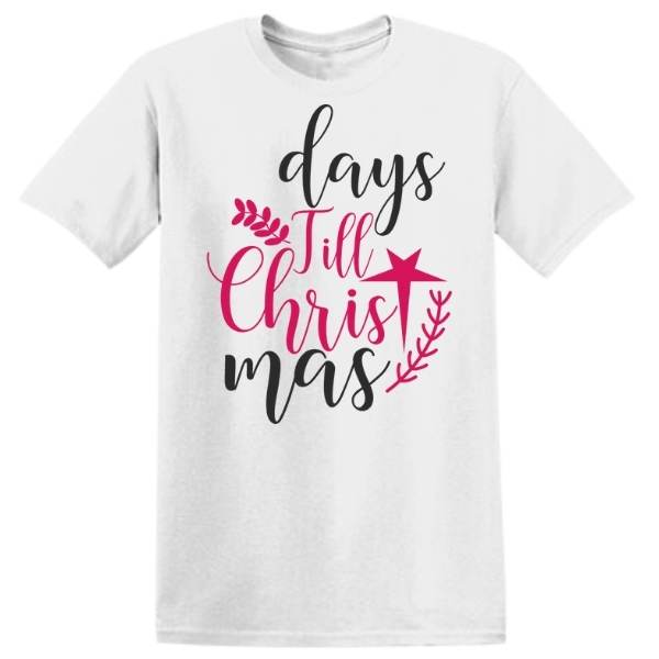 Festive Equestrian T-Shirt – Countdown to Christmas in Style