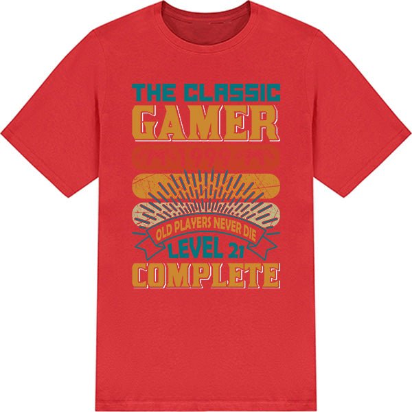 Classic Gamer 1999 T-Shirt - "Old Players Never Die" | Unisex