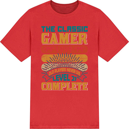 Classic Gamer 1999 T-Shirt - "Old Players Never Die" | Unisex