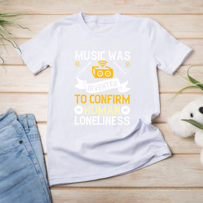 Unisex Music T-Shirt - Celebrate Human Loneliness | Shop Now