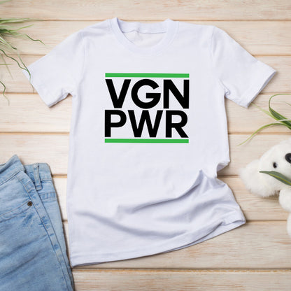 VGN PWR Unisex T-Shirt | Embrace Vegan Vibes | Shop Now