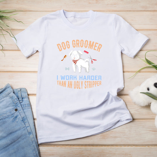 Unisex Dog Groomer T-Shirt - Funny & Perfect for Dog Lovers