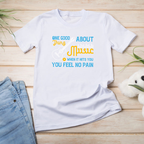 Unisex Music T-Shirt - Feel No Pain | Perfect for Music Lovers