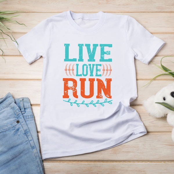 Live Love Run Unisex T-Shirt | Perfect for Runners