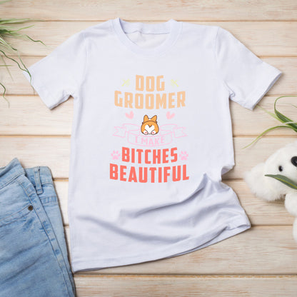 Dog Groomer T-Shirt - Perfect for Dog Lovers | Unisex Tee