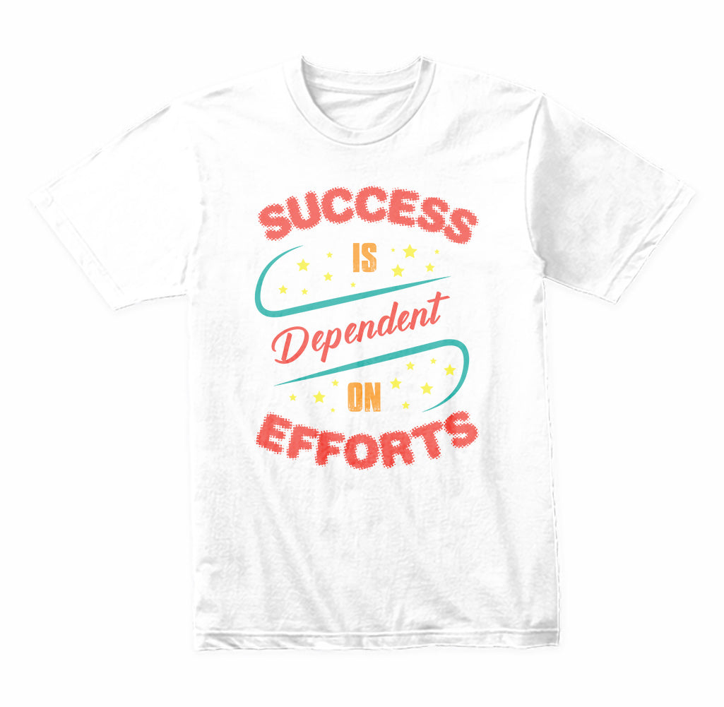 "Success Is Dependent On Efforts" Unisex T-Shirt | Equestrian Apparel