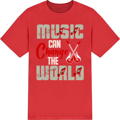 "Music Can Change The World" Unisex T-Shirt - Shop Now