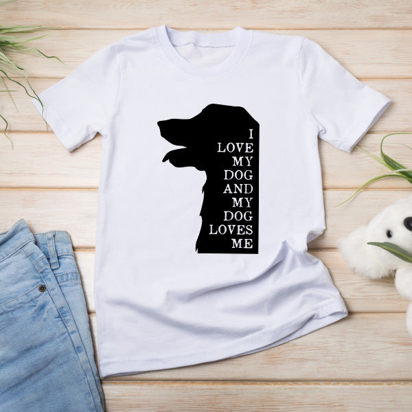 "I Love My Dog" Unisex T-Shirt | Perfect for Dog Lovers