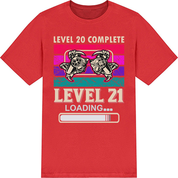 Level 20 Complete T-Shirt | Premium Unisex Gaming Apparel