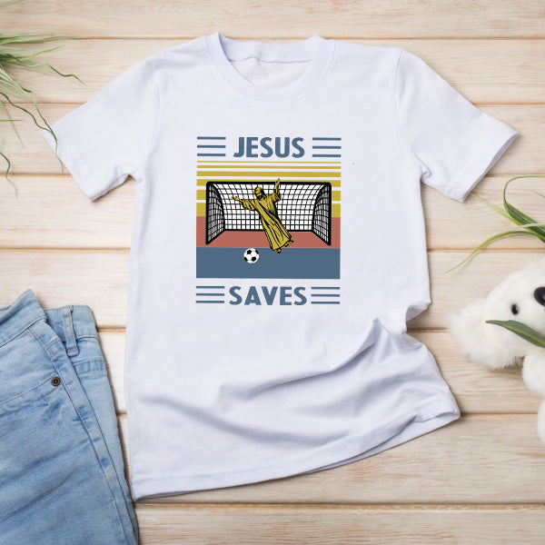 "Jesus Saves" Unisex T-Shirt | Christian Equestrian Apparel