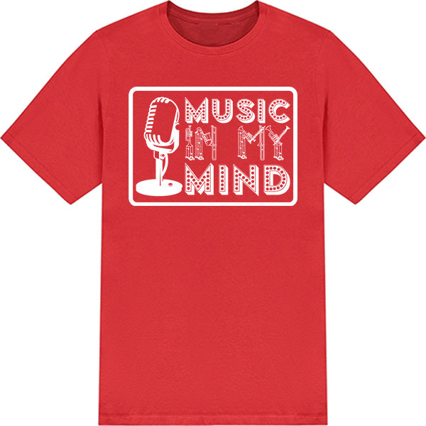 "Music In My Mind" Unisex T-Shirt | Ideal for Music Lovers