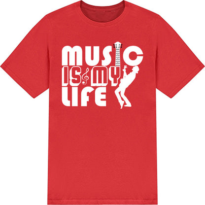 "Music Is My Life" Unisex T-Shirt | Ideal for Music Lovers