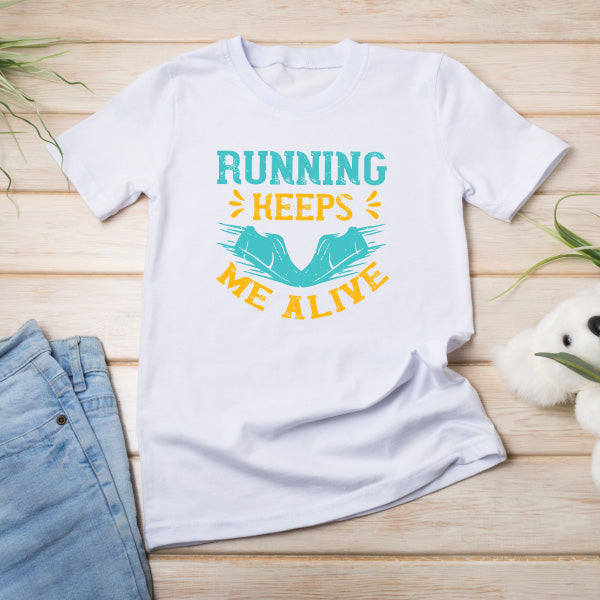 Unisex Runner's Edition T-Shirt - Running Keeps Me Alive