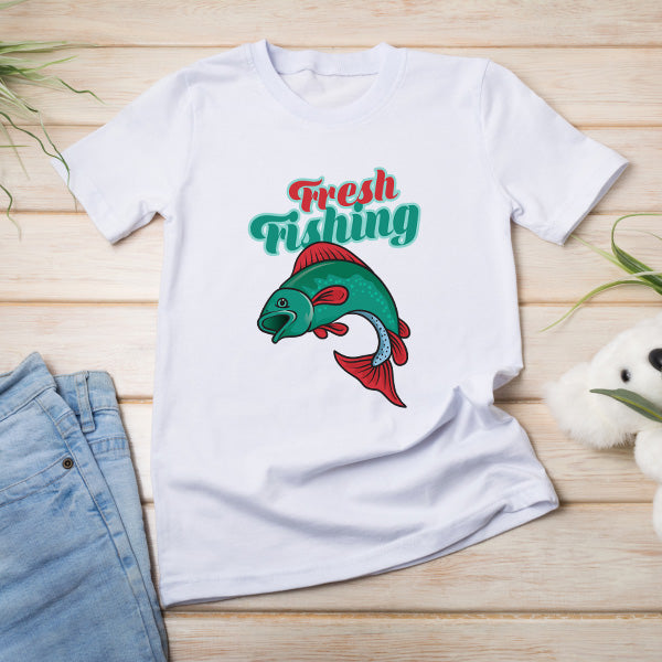 Fresh Fishing Unisex T-Shirt | Perfect for Anglers