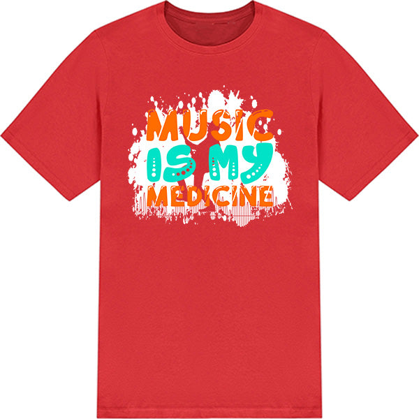 "Music Is My Medicine" Unisex T-Shirt | Equestrian Apparel