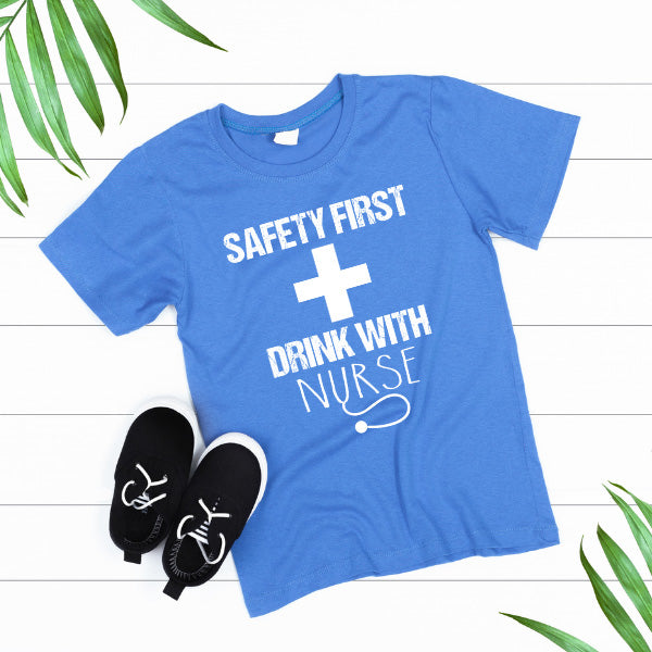 Safety First Nurse T-Shirt | Unisex Equestrian Apparel