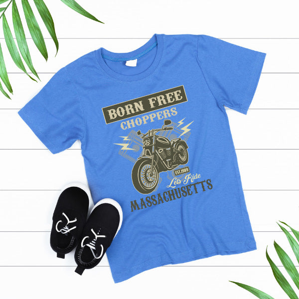 Born Free Choppers Unisex T-Shirt | Perfect for Bikers