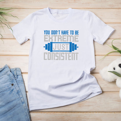 Unisex 'Consistent' T-Shirt | Fitness Focus Collection