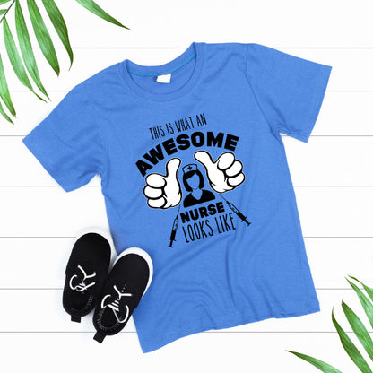 "Awesome Nurse" Unisex T-Shirt | Celebrate Nurse Pride