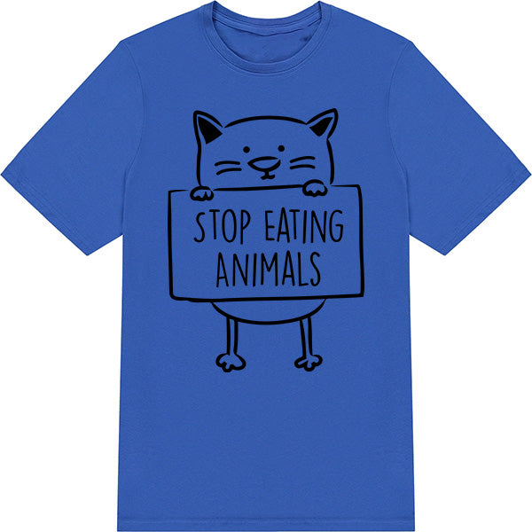 Stop Eating Animals T-Shirt | Vegan Vibes Unisex Tee