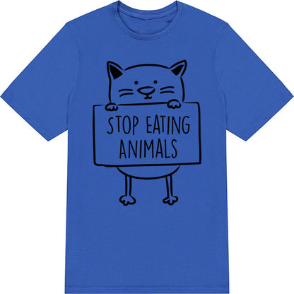 Stop Eating Animals T-Shirt | Vegan Vibes Unisex Tee