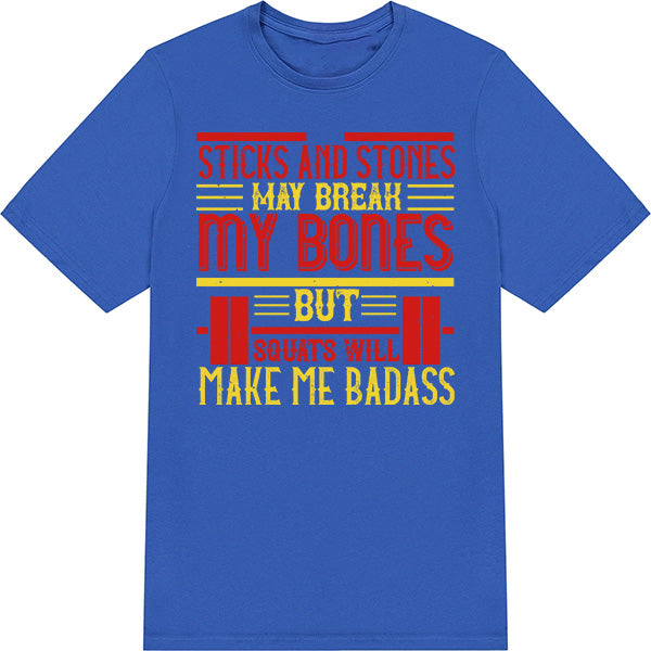 Badass Squats Unisex T-Shirt | Fitness Enthusiast's Choice