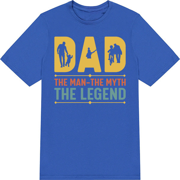 Shop Dad: The Man, The Myth, The Legend T-Shirt | Unisex