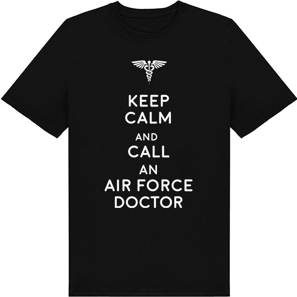 Keep Calm Air Force Doctor T-Shirt | Unisex Equestrian Wear