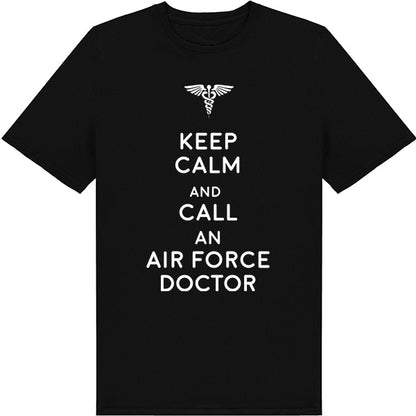 Keep Calm Air Force Doctor T-Shirt | Unisex Equestrian Wear