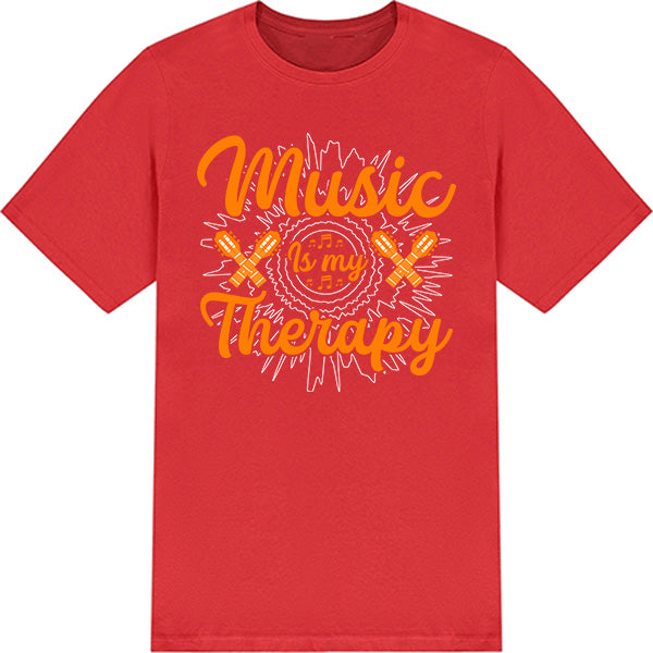 "Music Is My Therapy" Unisex T-Shirt | Ideal for Music Lovers