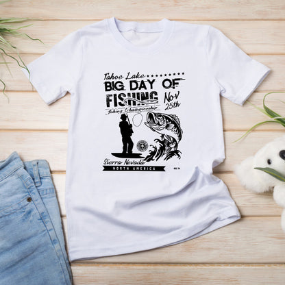 Big Day of Fishing Unisex T-Shirt | Ideal for Anglers