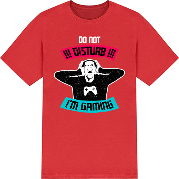 Do Not Disturb I'm Gaming T-Shirt | Premium Equestrian Apparel