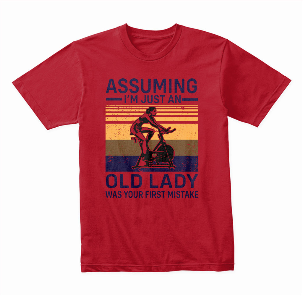 Old Lady T-Shirt | Premium Unisex Gym Essentials