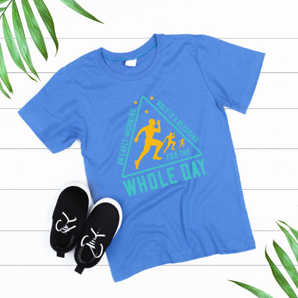 "Early Morning Walk" Unisex T-Shirt | Runner's Edition